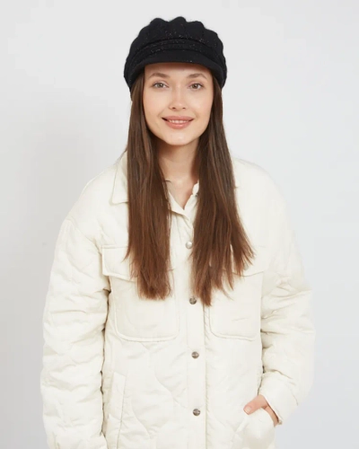 Шапка с клепач за жени на Royalfashion