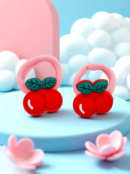 Royalfashion Ластици за коса с плодов мотив Fruity Bloom