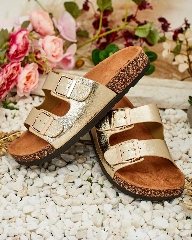 Royalfashion Дамски джапанки Rill с плоска подметка