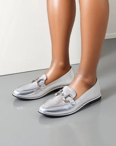 Royalfashion Жени мокасини Metalla