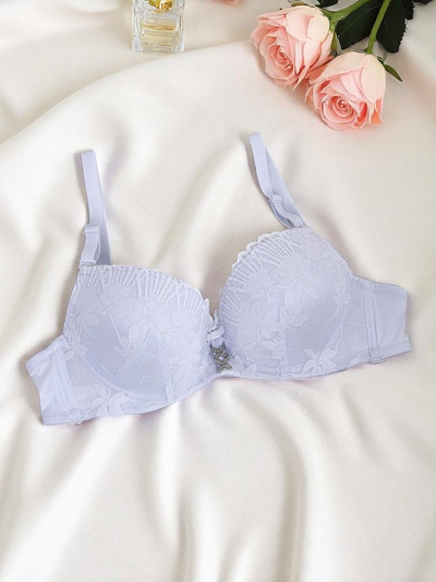 Royalfashion Дамски сутиен push-up с дантела Sensuelle Lift