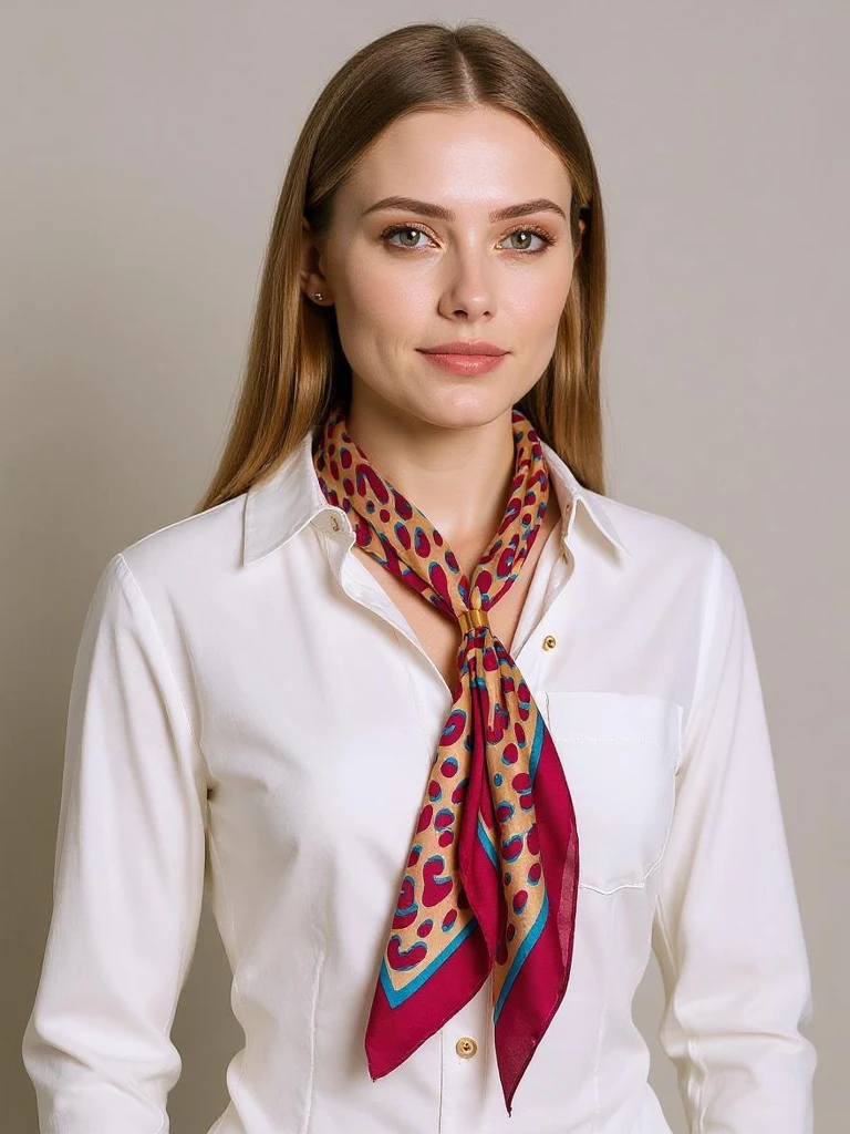 Apollonia Бордо Дамски Шал с Модерен Дизайн – 100% Полиестер Eleganza