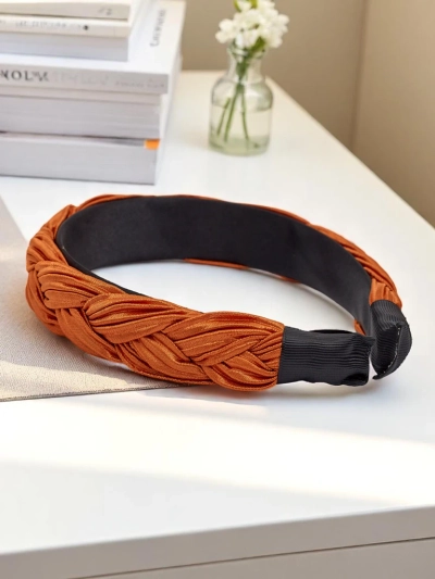 Royalfashion Плетенa вълниста диадема за коса Nina