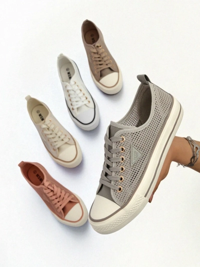 Royalfashion дамски перфорирани кецове Rebbse