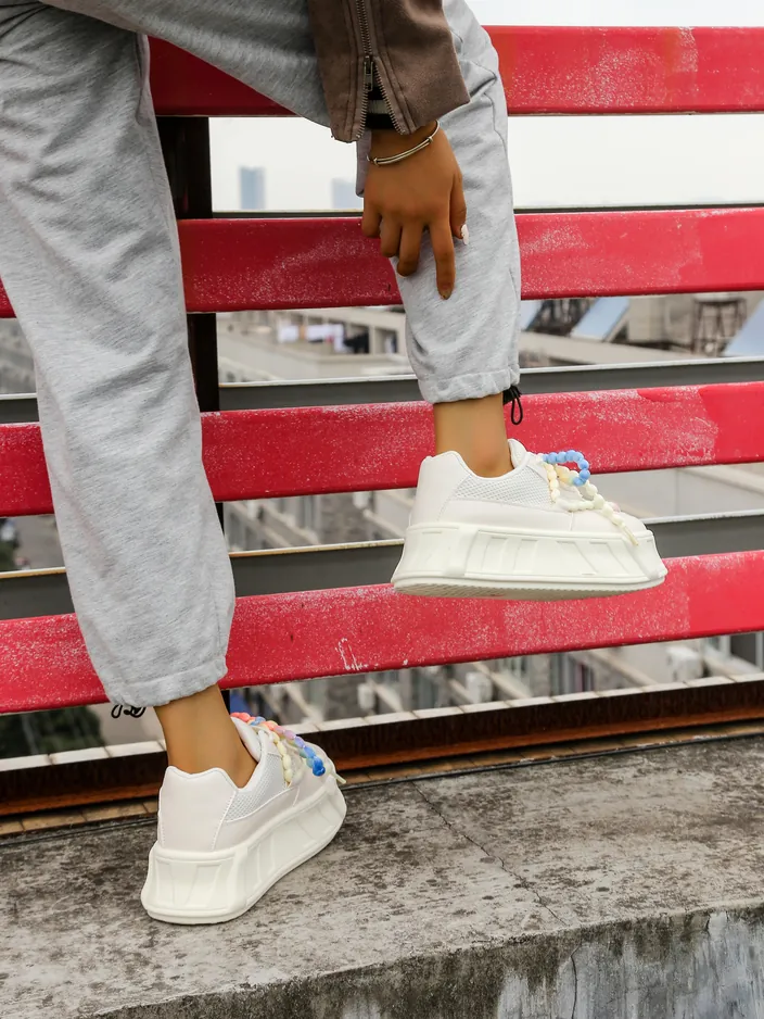 Royalfashion Дамски платформи Кецове Venusoe