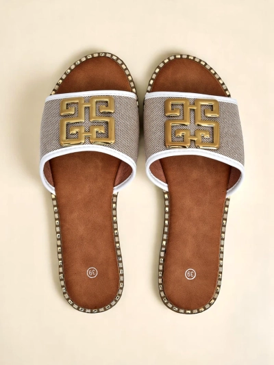 Royalfashion дамски пантофи с плоска подметка Rorole