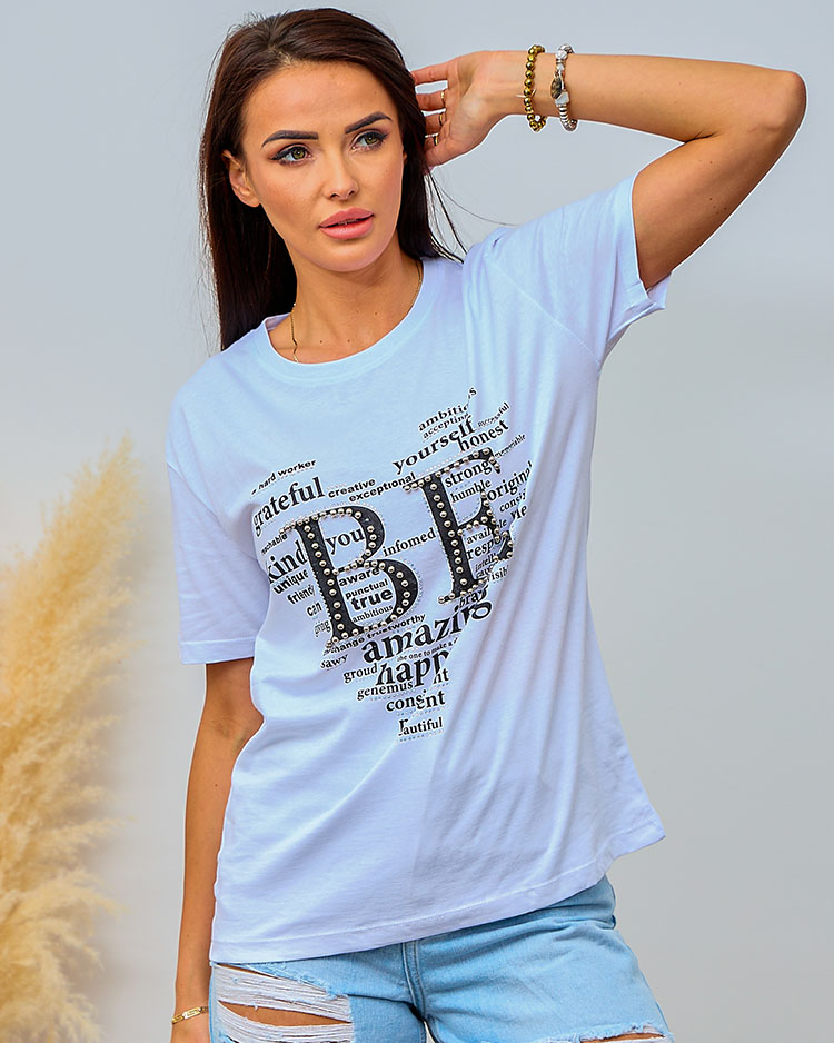 Royalfashion Дамска тениска с щампа