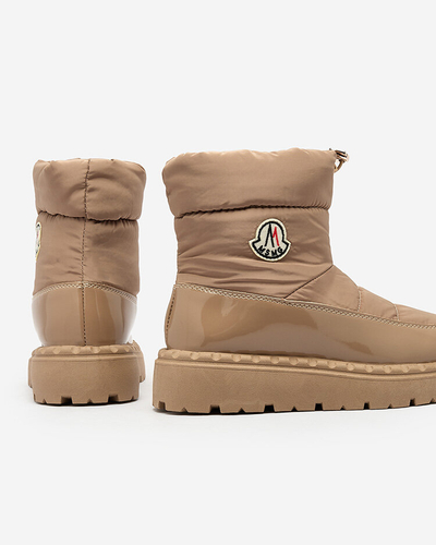 Royalfashion Дамски ботуши за сняг в кафяв цвят Ireda