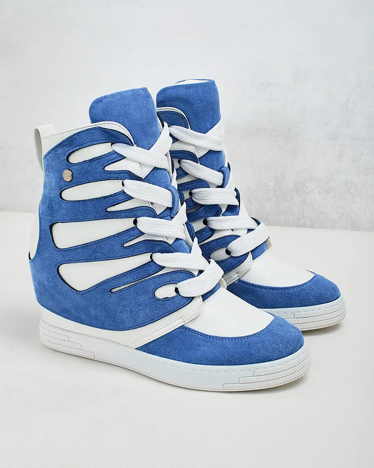 Royalfashion Дамски спортни ботуши на ток Pamstinsa