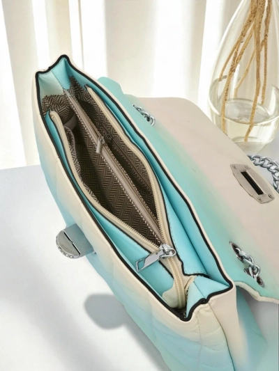 Royalfashion Малка дамска чанта от еко кожа омбре Sophie Rose