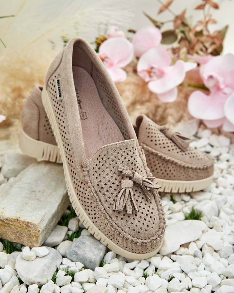 Royalfashion Дамски ажурни мокасини Molaffa