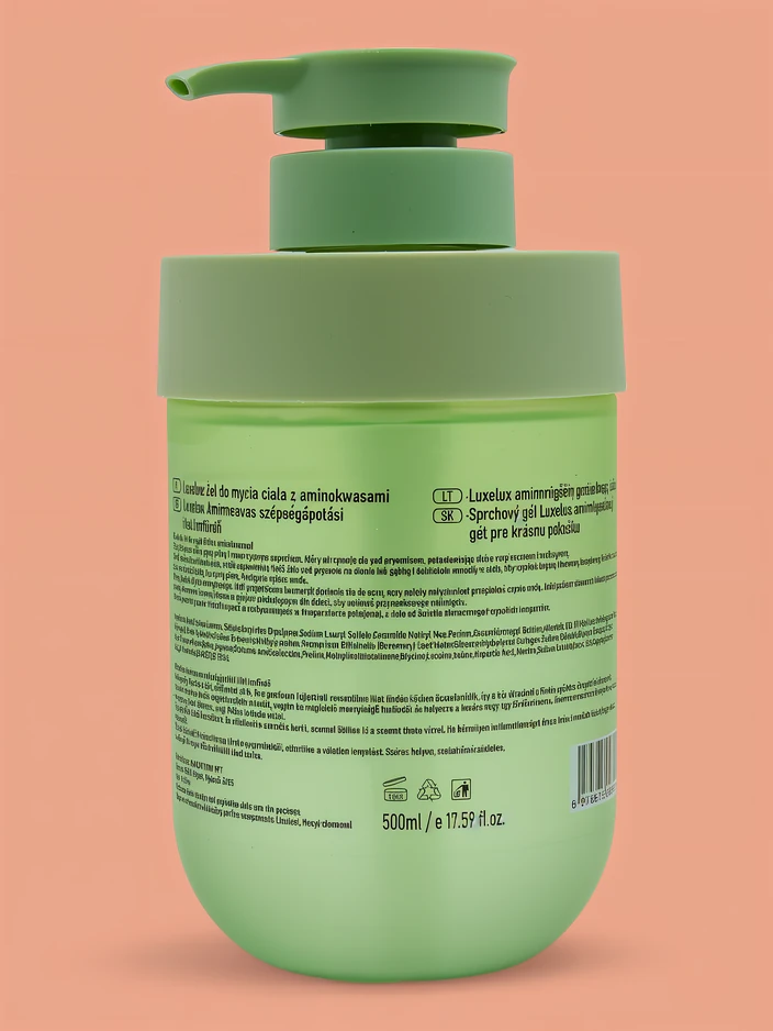 Luxelux гел за измиване на тяло с аминокиселини 500 мл
