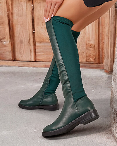 Royalfashion Дамски ботуши до коляното Desela