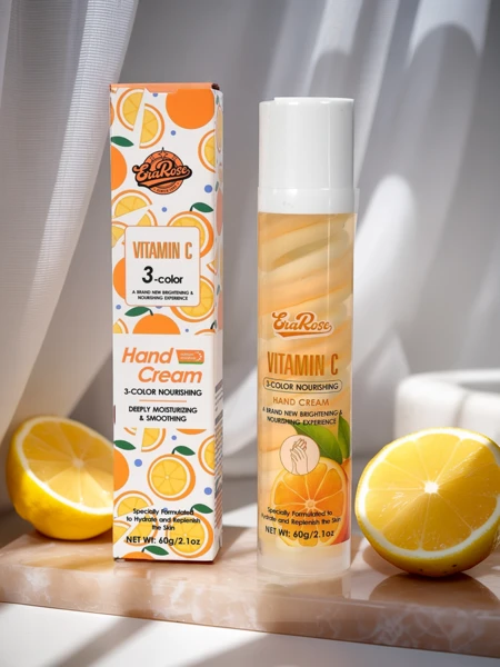 EraRose Aurelia - крем за ръце с витамин C, 3-цветна грижа, 60гр