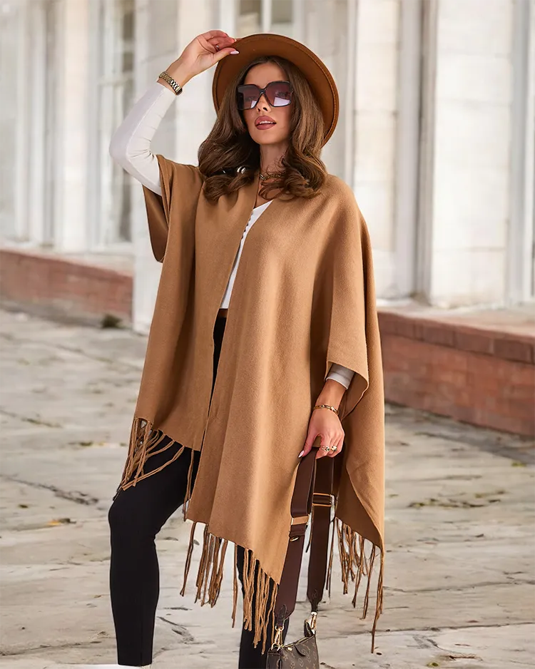 Royalfashion Дамско пончо