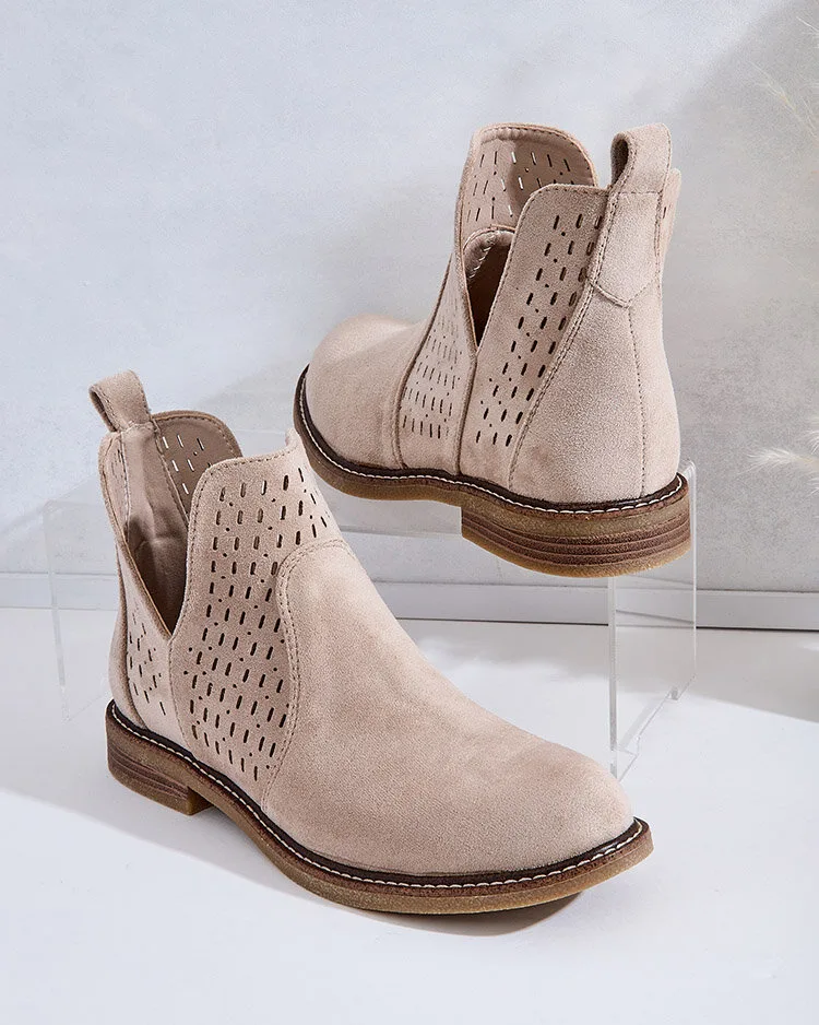 Royalfashion Дамски ботуши Ovilla от велур eko