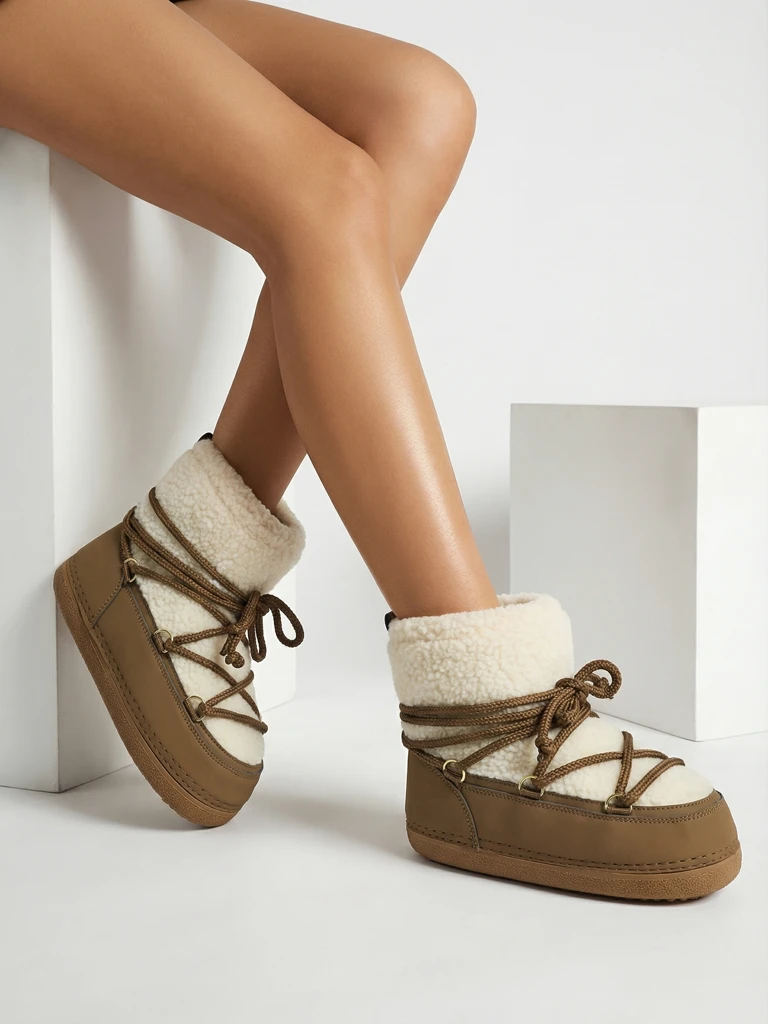 Дамски ботуши за сняг с кожух Uvella