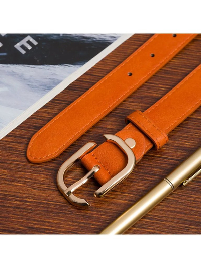 Royalfashion Дамски тесен колан за панталон