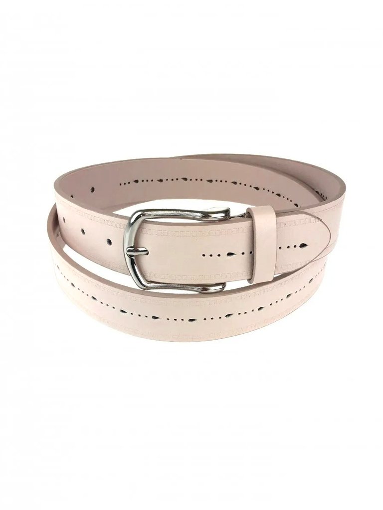 Royalfashion Дамски перфориран колан за панталони