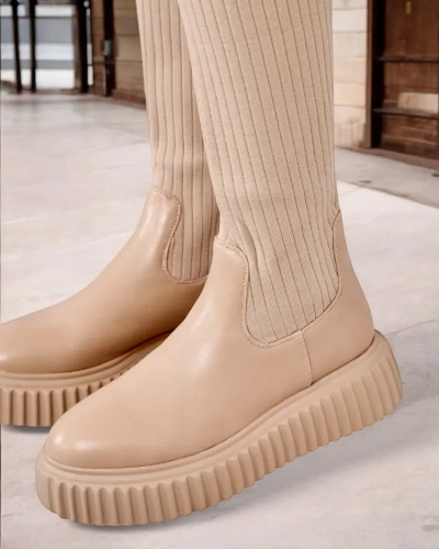 Royalfashion Дамски ботуши Hesoppel с приплъзване над коляното