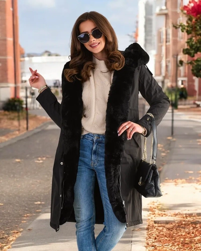 Royalfashion Дълго дамско палто