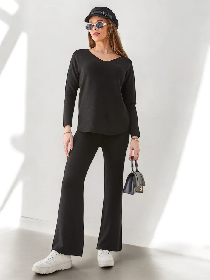 Royalfashion Дамски комплект с пуловер