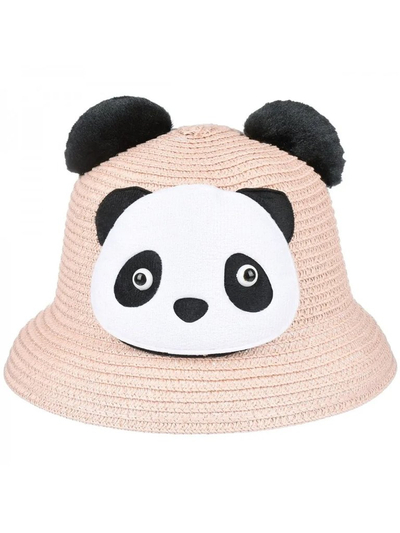 Royalfashion Детска сламена шапка Панда