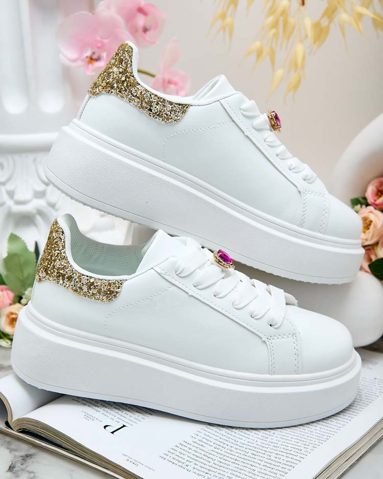 Royalfashion Дамски спортни кецове на платформа Cinkci