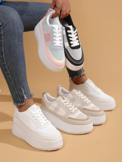 Royalfashion дамски платформи обувки Siserra