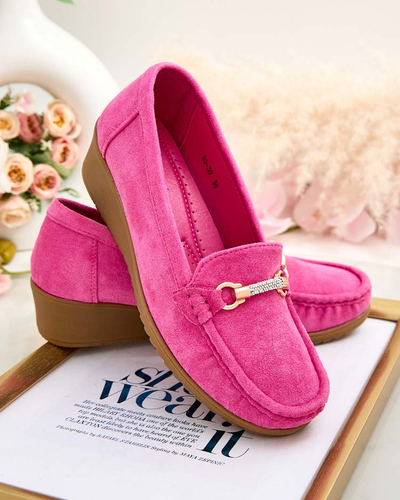 Royalfashion Дамски мокасини Eko от велур Ewo