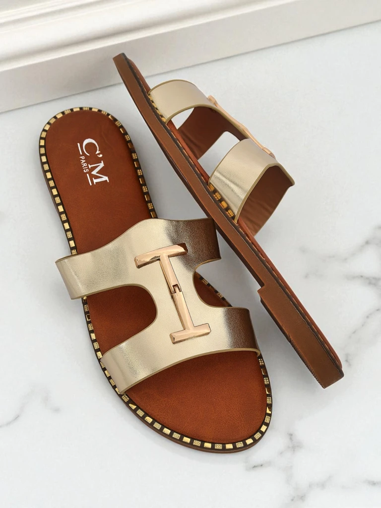 Royalfashion Дамски чехли с равна подметка Maya Louise