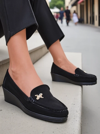 Royalfashion Женски мокасини на ниска платформа Lomman