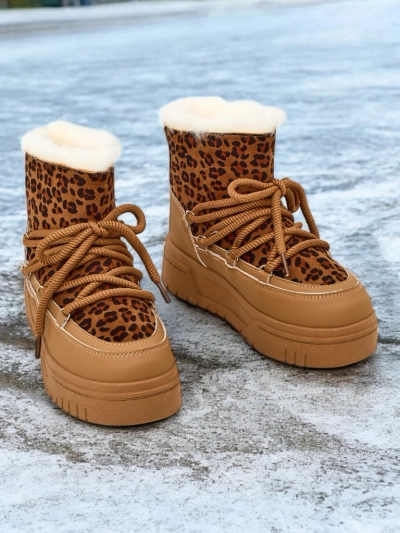 Дамски обувки за сняг Royalfashion с дантела Мониук