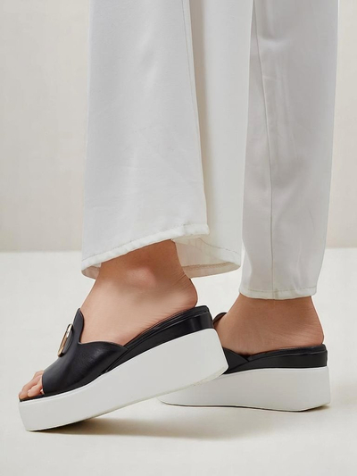 Royalfashion дамски сандали на клин Daffin