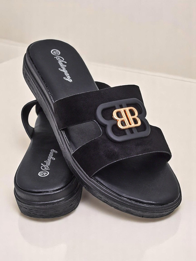 Royalfashion Дамски чехли на плоска подметка ChicStep