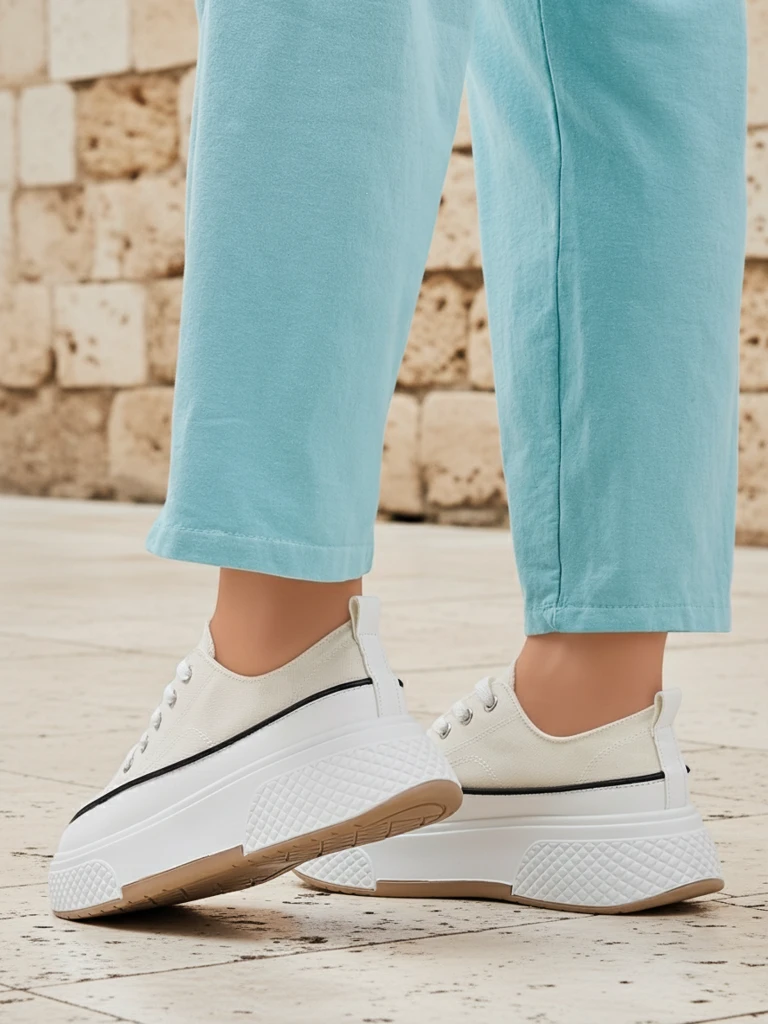 Royalfashion Женски платформи кецове Beemes