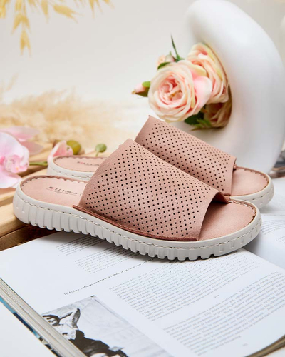 Royalfashion Дамски ажурни джапанки Ererra