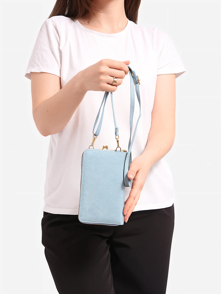 Royalfashion Многофункционална дамска чанта с портмоне на презрамка