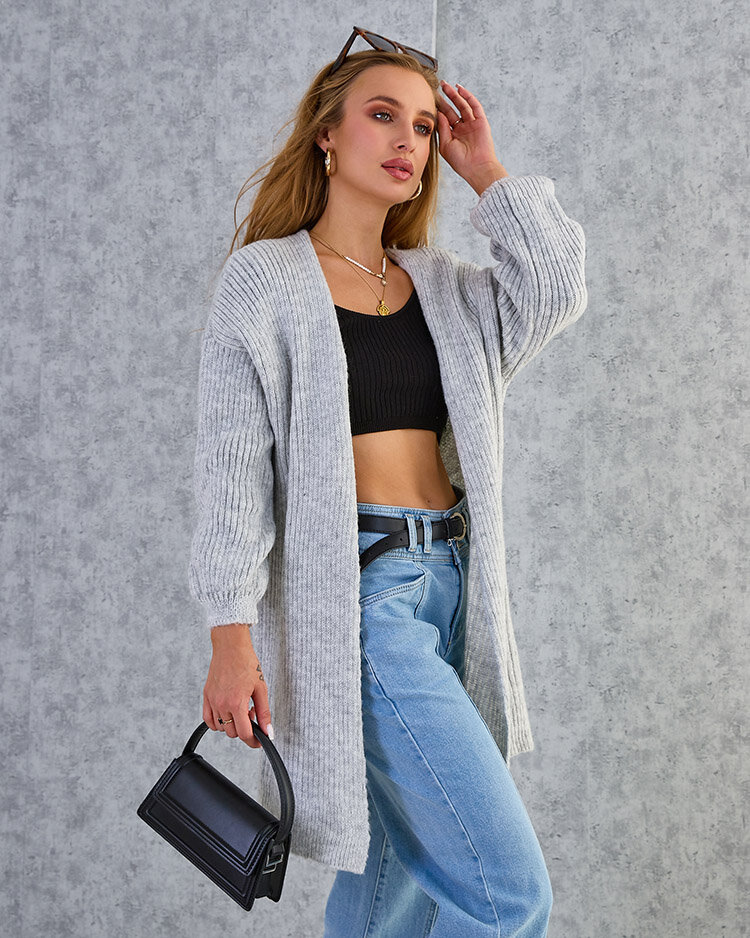 Royalfashion Дамски пуловер за спане в цвят фуксия