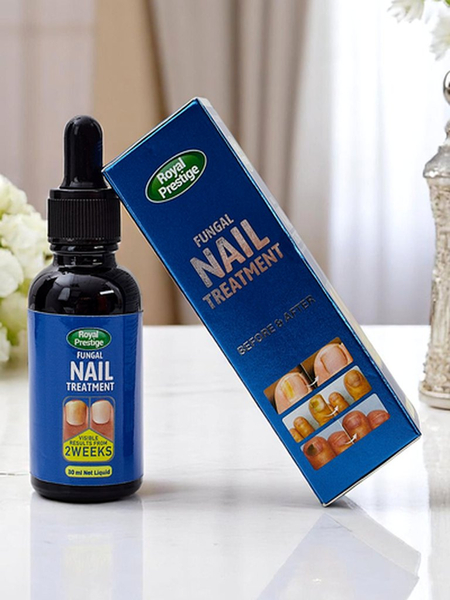 Препарат за облекчаване на симптомите на гъбички по ноктите с капкомер