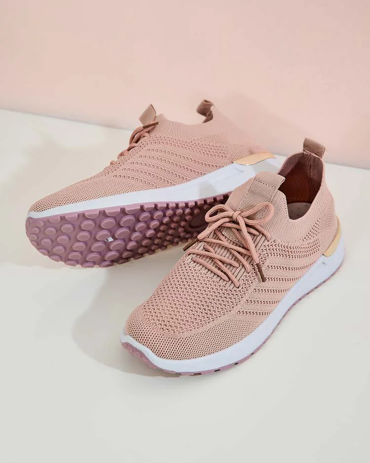 Royalfashion Дамски спортни обувки от плат Amgent