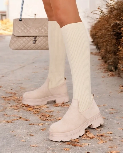 Royalfashion Дамски ботуши Anobbi с приплъзване