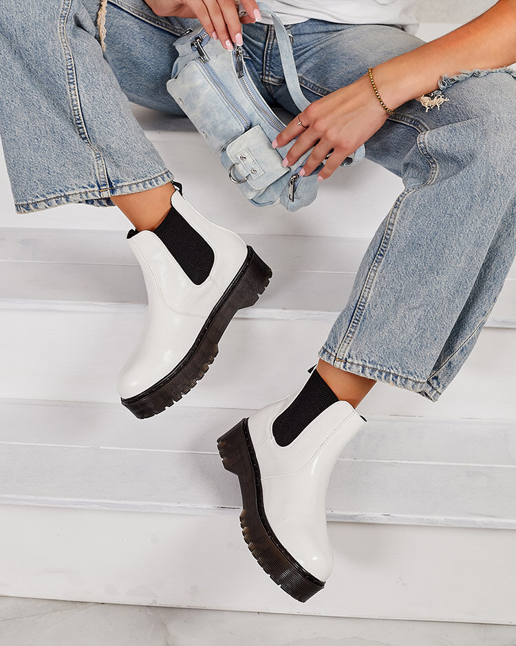 Royalfashion Дамски ботуши Movitas от еко кожа