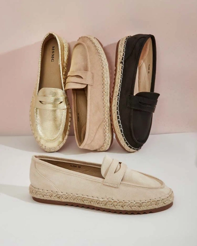 Royalfashion Дамски мокасини от велур eko Monum