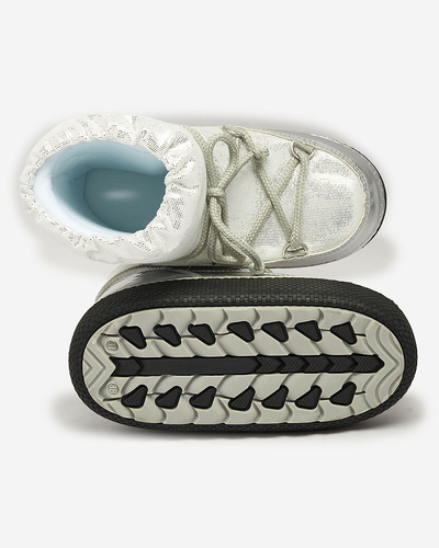 Royalfashion Дамски ботуши за сняг с дантела Yevnoie