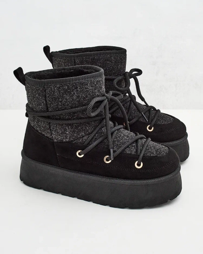 Royalfashion Дамски ботуши за сняг Filori с дантела