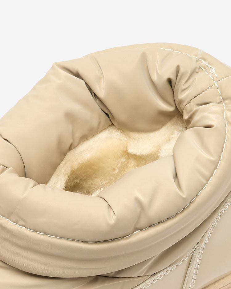 Royalfashion Дамски ботуши за сняг в светлокафяв цвят Ademra