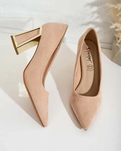 Royalfashion Дамски обувки с декоративен ток Badilla