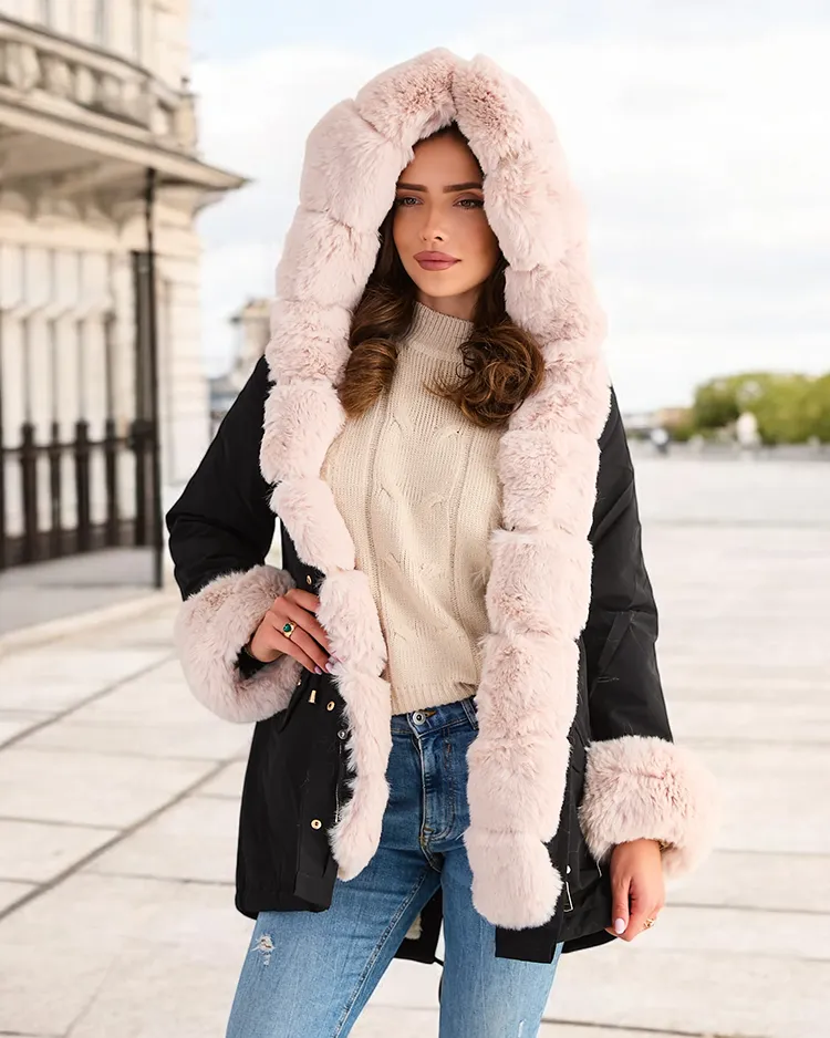 Роялфешън Дълго дамско яке