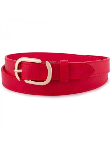 Royalfashion Дамски тесен колан за панталони